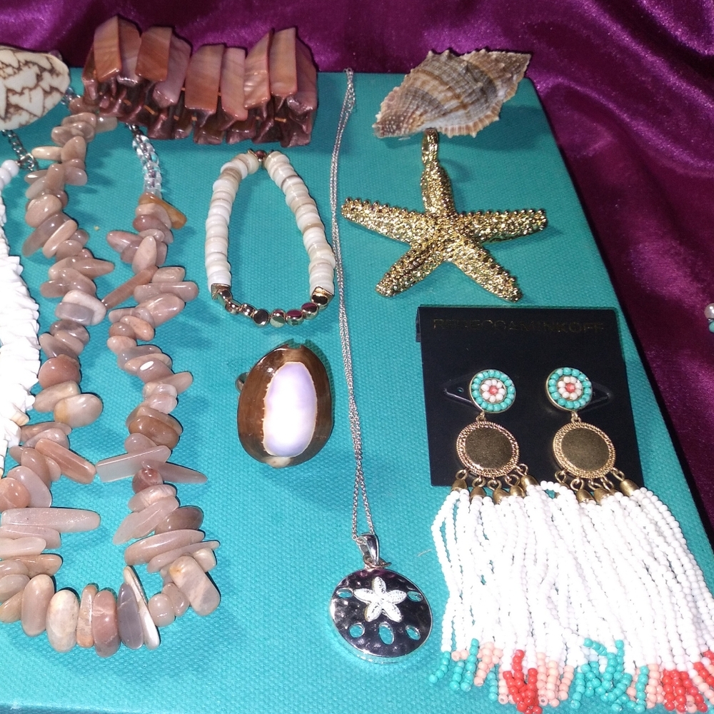Beach Jewelry Lot